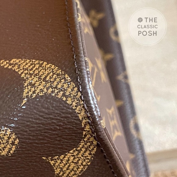 ❌SOLD❌EUC Louis Vuitton  OTG On the Go MM Monogram Reverse Bag Tote - Picture 8 of 15